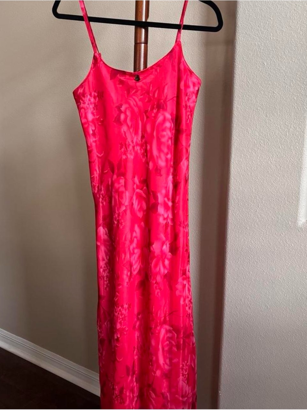 Lord & Taylor Pink Floral Slip Dress - Women